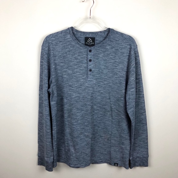 Alpine design men's henley long sleeve shirt Clearance